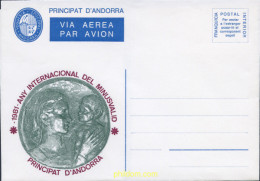 259915 MNH ANDORRA. Vegueria 1981 AÑO INTERNACIONAÑ DEL MINUSVALIDO - Viguerie Episcopale