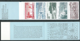 1974 SVEZIA LIBRETTO TURISTICA 5 VALORI MNH ** - K1 - 1951-80