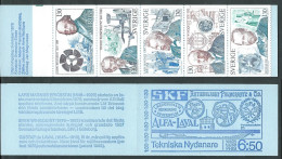 1976 SVEZIA LIBRETTO PIONIERI MNH ** - K1 - 1951-80