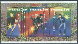 1991 SVEZIA FOGLIETTO MUSICA MNH ** - F2 - Blokken & Velletjes