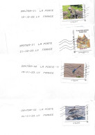 Lot De 11 Lettres Et 3 Fragments Mon Timbre à Moi - Storia Postale