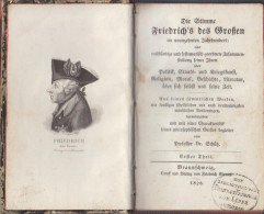 Die Stimme Friedrich's Des Großen Im Neunzehnten Jahrhundert; [Band 1 - 4] Eine Vollständige Und Systematisch - Libros Antiguos Y De Colección