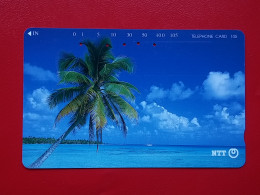 T-79 - JAPAN -JAPON, NIPON, TELECARD, PHONECARD NTT JP-231-307 Palm Tree - Japan