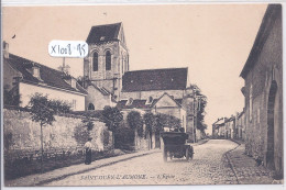 SAINT-OUEN-L AUMONE- L EGLISE- UNE AUTOMOBILE - Saint-Ouen-l'Aumône