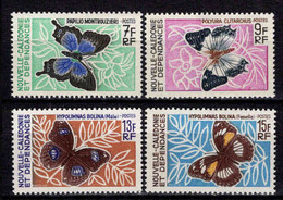 Nouvelle Calédonie  - 1967 -  Papillons- N° 341 à 344 - Neufs ** - MNH - Nuevos