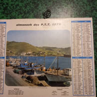 Almanach Des PTT 1975 De L' Hérault * Port Vendres ( 66 )  Et Le Vigan (Lot ) Au Dos . - Groot Formaat: 1971-80