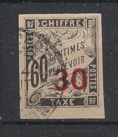 INDOCHINE - 1905 - Taxe TT N°YT. 4 - Type Duval 30 Sur 60c Noir - Oblitéré / Used - Postage Due