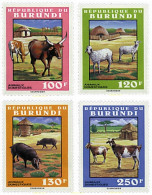 29800 MNH BURUNDI 1993 FAUNA DOMESTICA - Ongebruikt