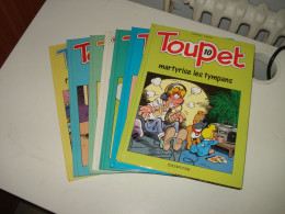 C38 / Lot De 7 " Toupet " En Edition Originale - Dupuis - Superbe - Petit Prix - Toupet