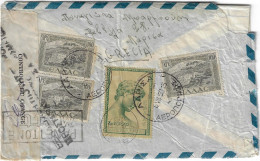 Greece 6-7-1950, Cover EXCHANGE CONTROL Bearing UPU With SHIFT YEARS DOWN ! GOOD. - Lettres & Documents