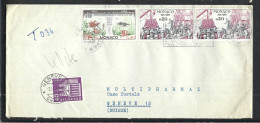MONACO Ca.1960: LSC Pour Genève (Suisse), Taxée 40c - Lettres & Documents
