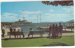 The M/V 'Mount Washington' Arriving At Wolfeboro, N.H. - (NH, USA) - 1975 -  Ferry-boat - Altri & Non Classificati