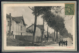 CPA - GOLBEY (88) - Aspect De La Croix De Mission Et De La Rue De Nancy En 1920 - Golbey