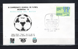 ARGENTINE  N° 1110  SUR ENVELOPPE   COTE ? €    FOOTBALL  SPORT - Lettres & Documents