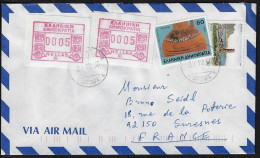 GREECE 1996 FRAMA 1st Type 2x5 Dr. On Cover. - Brieven En Documenten