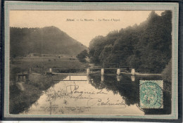 CPA - ETIVAL (88) - Aspect De La Retenue D'eau De La Meurthe Non Loin De La Pierre D'Appel En 1905 - Etival Clairefontaine