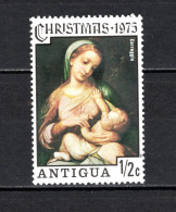 ANTIGUA    N° 386  NEUF SANS CHARNIERE COTE 0.15€      NOEL PEINTRE TABLEAUX ART - 1960-1981 Interne Autonomie