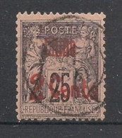 CHINE - 1901 - N°YT. 19 - Type Sage 2c Sur 25c Noir Sur Rose - Oblitéré / Used - Gebraucht