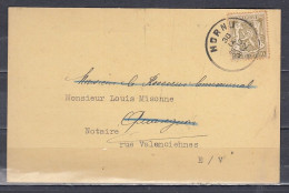 Kaart Van Hornu Naar Quaregnon - 1935-1949 Kleines Staatssiegel