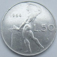 Pièce De Monnaie 50 Lire 1964 - 50 Lire