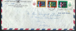 NATIONS UNIES Ca.1964: LSC De New York à Genève (Suisse) - Lettres & Documents