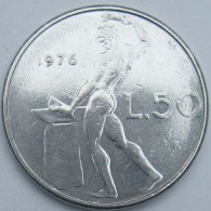 Pièce De Monnaie 50 Lire 1976 - 50 Liras