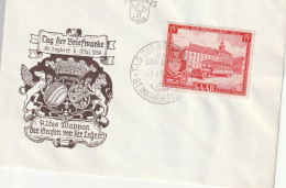 Sarre FDC Journée Du Timbre St Ingbert 1954 - FDC