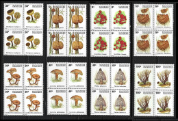 ● ZAIRE 1979 ֍ Champignons ● Mushrooms ● FUNGHI ֍ N. ? ** X 4 ● Serie Completa ● Cat. 50 € ● Lotto XX ● - Unused Stamps
