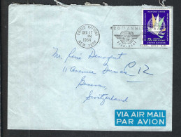 NATIONS UNIES Ca.1964: LSC De New York à Genève (Suisse) - Covers & Documents