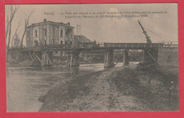 Pecq - Destructions De 1918 / Bataille De L'Escaut - Pont ... Passage Des Anglais ( Voir Verso ) - Pecq