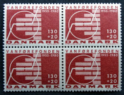 Denmark  Cz.Slania 1980  Maimed Fund /  Fonds Mutilés MiNr 698   MNH (**)  ( Lot KS 1381 ) - Unused Stamps
