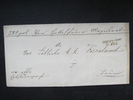 BRIEF Holleschau Holešov - Brno 1844 Mähren //// R8670 - ...-1850 Prefilatelia