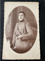 Delcampe - Carte PHOTO CPA - 80 -  Soldat Du 17e Régiment ? - Photo PERRON Sedan - Albert