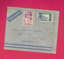 Lettre De 1940 Pour La France - YT N° 47 Et 65 - René Caillé - Brieven En Documenten