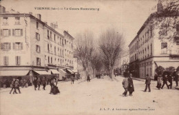 Delcampe - 38 , Cpa  VIENNE , Le Cours Romestang  (18042) - Vienne