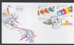 ISRAEL -  2016 - ISRAELI ACHIEVEMENTS SET OF 3  ON  ILLUSTRATED FDC - Covers & Documents