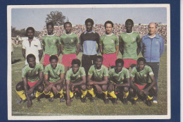 CPSM Football équipe Coupe Du Monde World Cup Année ? Non Circulée Cameroun - Calcio