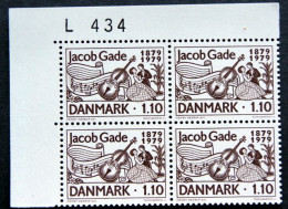 Denmark 1979   Music     MiNr.695   MNH (**)    (lot KS 1387) - Neufs