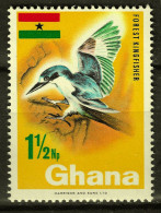 Ghana 1967 MiNr. 298  Birds  Woodland Kingfisher (Halcyon Senegalensis) 1v MNH** 1.50 € - Koekoeken En Toerako's
