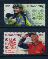 Norway 2022 - 375th Anniversary Of The Norwegian Post Office Used Set Of Two. - Gebruikt