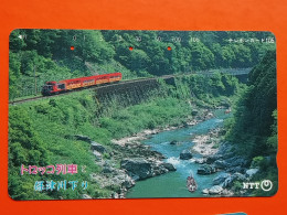 T-151 - JAPAN -JAPON, NIPON, TELECARD, PHONECARD, Railway, Train, NTT JP 331-405 - Japon