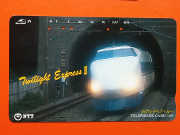 T-151 - JAPAN -JAPON, NIPON, TELECARD, PHONECARD, Railway, Train, NTT JP 230-220 - Japon