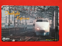 T-151 - JAPAN -JAPON, NIPON, TELECARD, PHONECARD, Railway, Train, NTT JP 230-166 - Japon