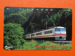 T-152 - JAPAN -JAPON, NIPON, TELECARD, PHONECARD, Railway Train, NTT JP 251-317 - Japon