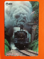 T-152 - JAPAN -JAPON, NIPON, TELECARD, PHONECARD, Railway Train, NTT JP 251-374 - Japon