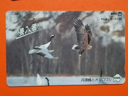 T-153 - JAPAN -JAPON, NIPON, TELECARD, PHONECARD, NTT JP 431-801 - Bird, Oiseau - Japon