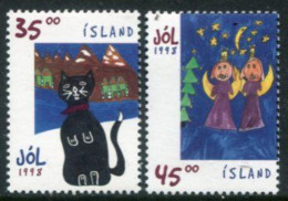 ISLANDIA  NAVIDAD 1998 Yv 853/4 MNH - Unused Stamps