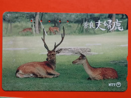 T-157 - JAPAN -JAPON, NIPON, TELECARD, PHONECARD, NTT JP 331-376 Deer - Japan