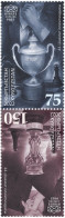 Kyrgyzstan 2023 44th Chess Olympiad India Chennai 2022 KEP Strip Of 2 Stamps MNH - Echecs