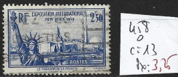 FRANCE 458 Oblitéré Côte 13 € - Used Stamps